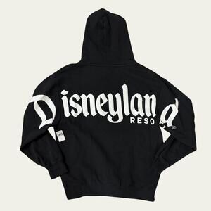 DISNEYLAND Play in the Park SPIRIT JERSEY Hoodie NWT Medium Black Disney Parks